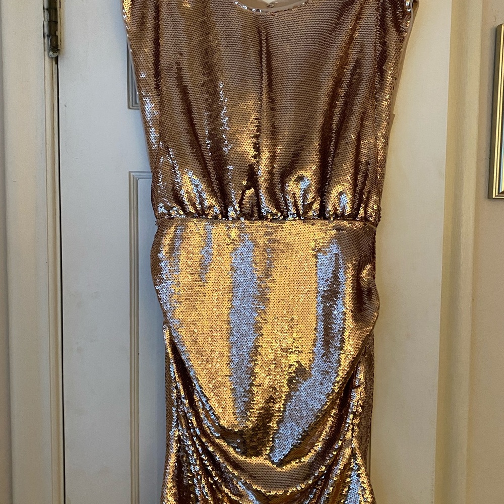 Aidan Mattox Sequin Dress